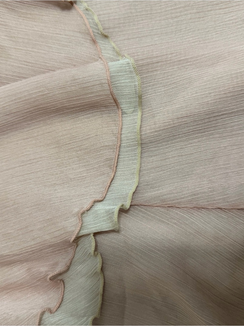 Zara Blush Pink Spaghetti Strap Camisole & Skirt Set - Picture 5 of 11